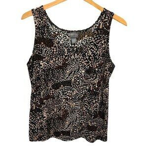 Additions by Chico’s animal print tank